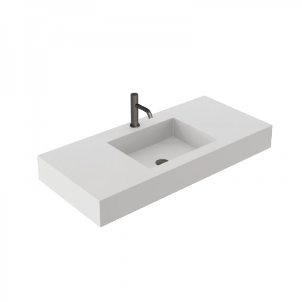 Vasque suspendue solid surface VULCAN